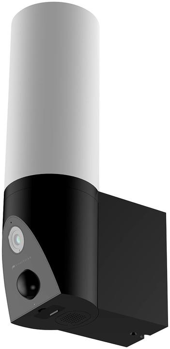 Image du produit VisorTech Applique murale d'extérieur LED & caméra 2K WLAN, PIR, vision nocturne, App, IP65 (2304 x 1296 Pixels)