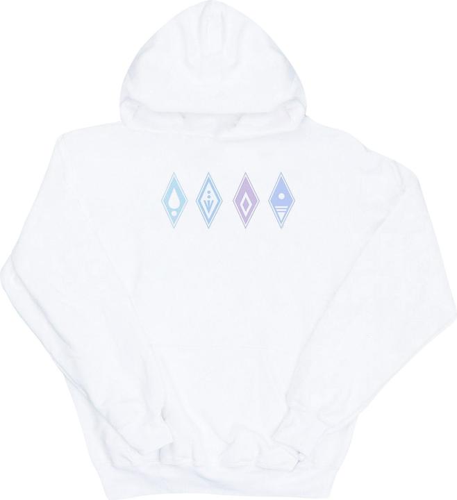 Immagine prodotto Disney Frozen 2 Elements Symbols Felpa con Cappuccio Ragazzi (140, 146)