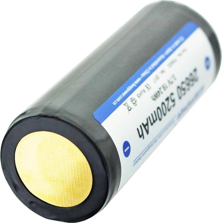 Image du produit Keeppower Akku 26650 - PCB geschützt 69,5x26,8mm (1 pcs, 26650, 5200 mAh, Batterie)