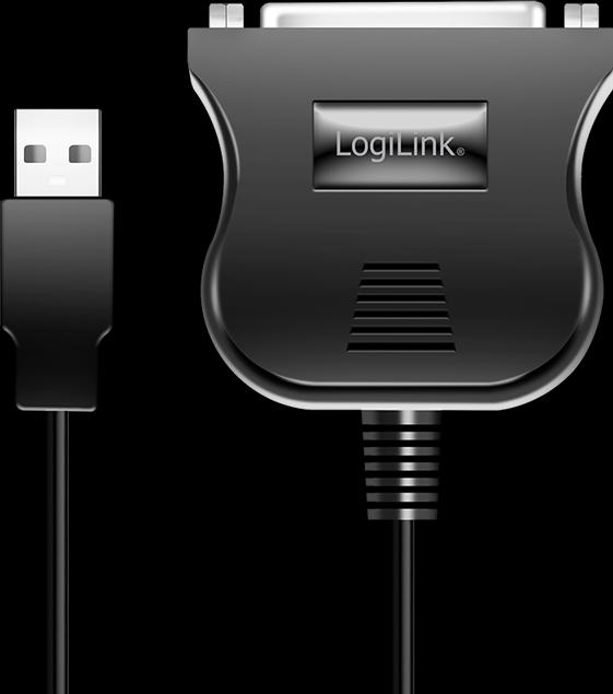 Actual product image LogiLink Ua0054a (1.80 m, Parallel (printer))