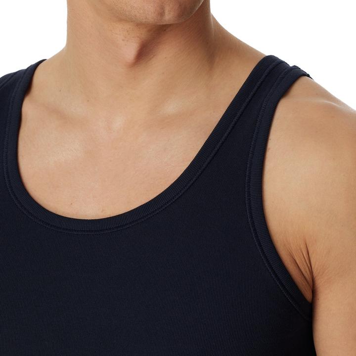 Produktbild Schiesser 2er Pack Cotton Essentials Feinripp Unterhemd / Tanktop (M)