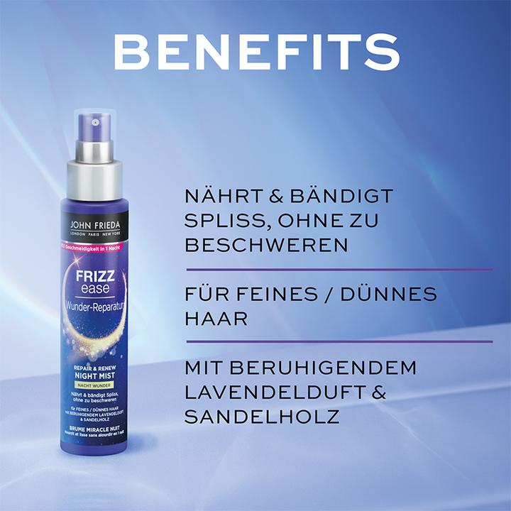 Immagine prodotto John Frieda Frizz Ease Miracle Repair & Renew Night Mist (100 ml)