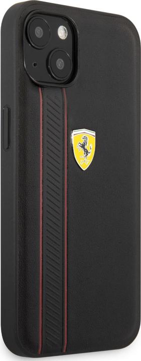 Actual product image Ferrari Case iPhone 13 Pro - Hardcase Debossed Stripe No.291 (Apple iPhone 13, Apple iPhone 14)
