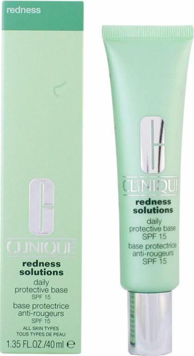 Actual product image Clinique Redness Solutions Daily Protective Base SPF 15 (Suntan cream, SPF 15, 40 ml)
