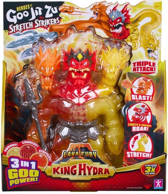 Actual product image Goo Jit Zu GJZ Stretch Strikers King Hydra