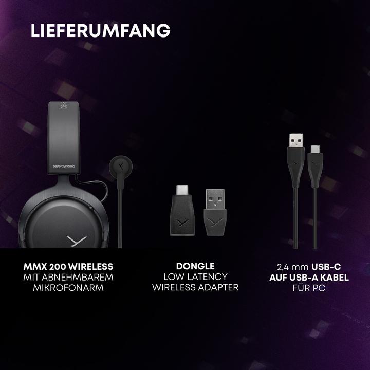 Actual product image Beyerdynamic MMX 200 (Wireless)