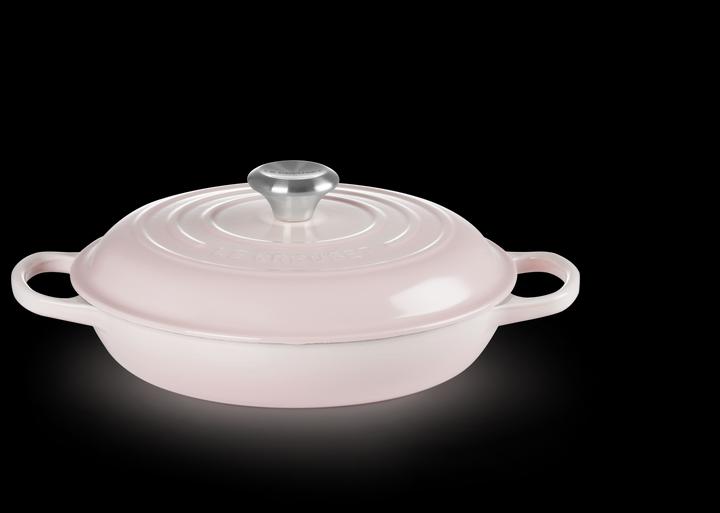 Productafbeelding Le Creuset Gourmet Professional Pot Signature Ø 26cm, rond (26 cm, Braadpan + kasserol, Gietijzer, Email)