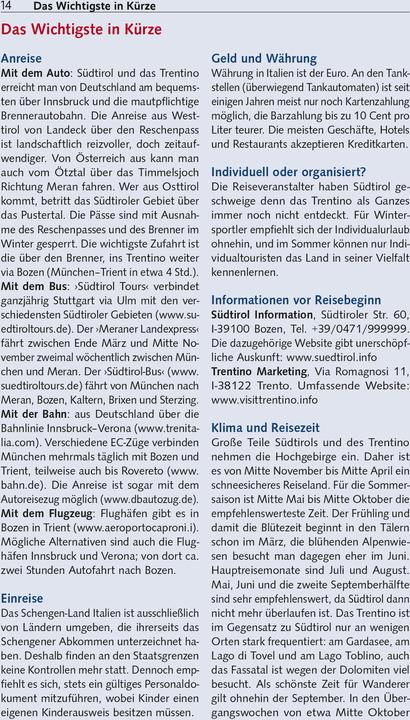 Produktbild Reiseführer Südtirol und Trentino