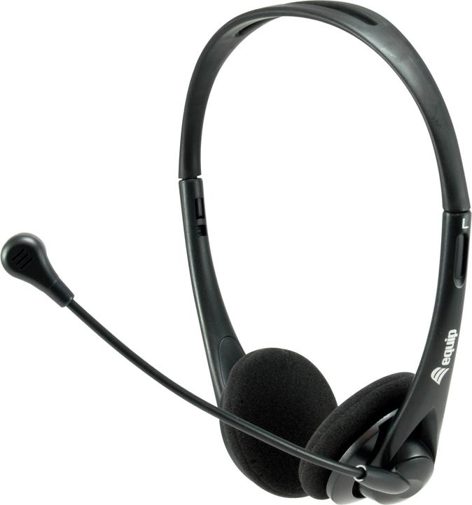 Produktbild equip Stereo-Headset mit Stummschaltung (Kabelgebunden)