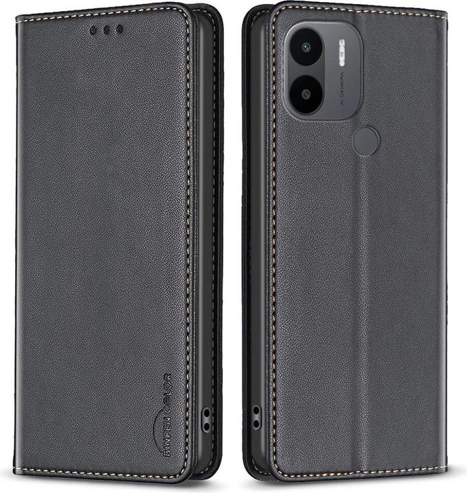 Produktbild Cover-Discount Xiaomi Redmi A2 / A1 - BINFEN Flip Case Hülle schwarz (KXD A1, Xiaomi Redmi A2)