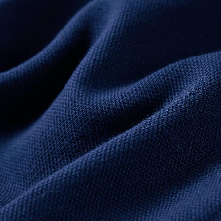 Actual product image VidaXL Children's trousers with drawstring navy blue 116,Material: 95 (116)