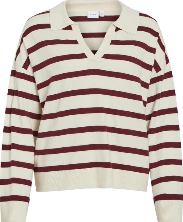 Vila Gestreiftes Strickpullover (M)
