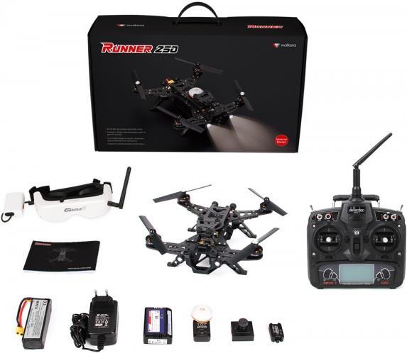 Produktbild Walkera Runner 250 RTF4 FPV-Komplettsystem (12 min, 530 g)