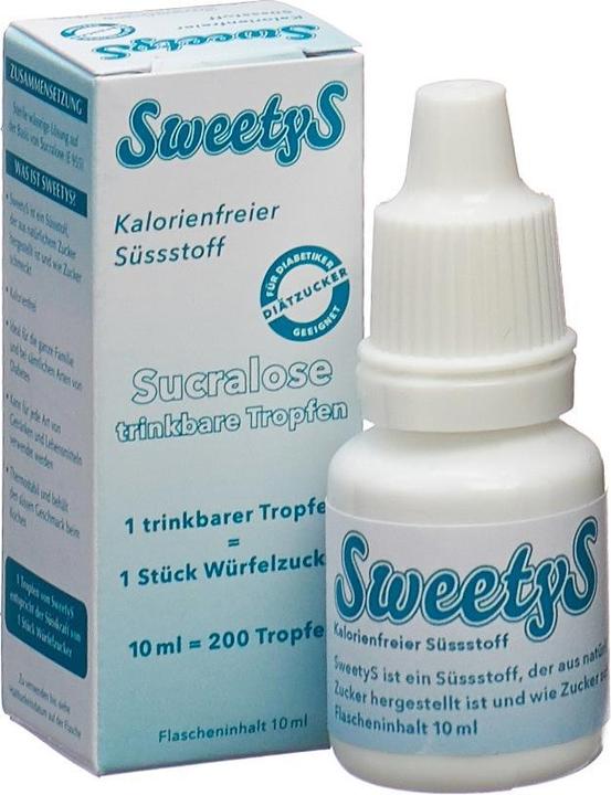Actual product image Goodness SweetyS Sucralose Süssstoff (19 g)