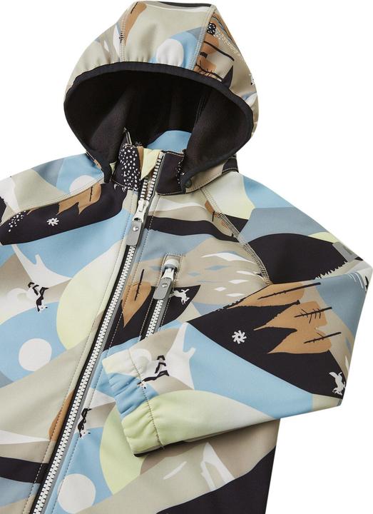 Immagine prodotto Reima Kinder Softshell Jacke Vantti Earthy Beige (128)