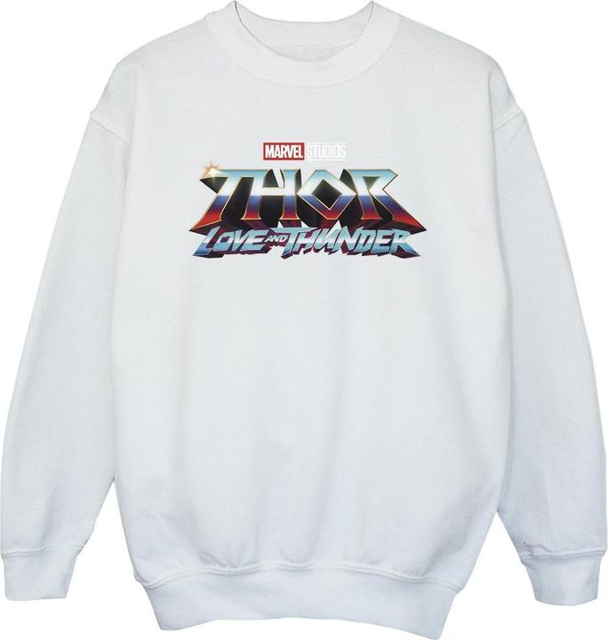 Thor Love And Thunder Logo Sweatshirt Mädchen