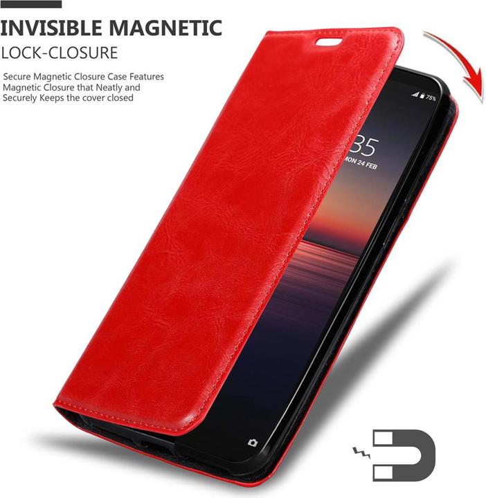 Immagine prodotto Cadorabo Copertina magnetica invisibile del libro (Sony Xperia 1 II)