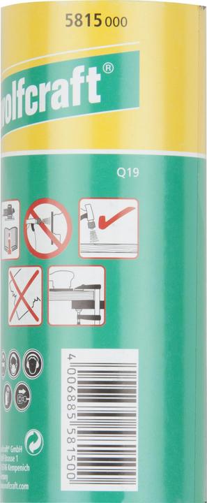 Actual product image wolfcraft wolfcraft 1 sanding paper roll SiC K600, 3mx115mm (600)