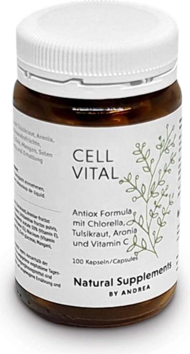 Produktbild Natural Supplements by Andrea Cell Vital (100 Stück, Kapseln, 161 g)