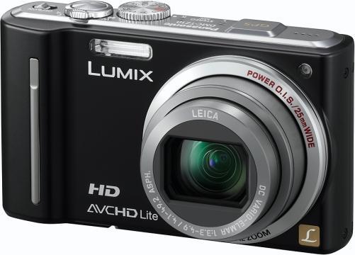 Produktbild Panasonic Lumix TZ10, 12MPixel, 12xWW-Zoom, GPS, Schwarz (1/2,3'')