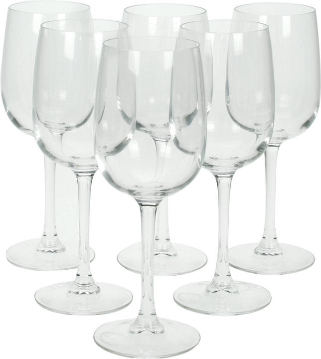 Actual product image Luminarc Versailles (36 cl, 6 Glasses, Red wine glasses, White wine glasses)