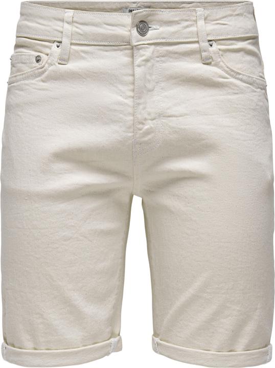 Only & Sons ONSPLY ECRU 9296 AZG DNM SHORTS (S)