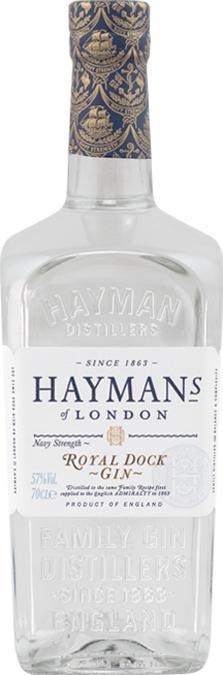 Produktbild Hayman's Gin Royal Dock Gin (1 x 70 cl)