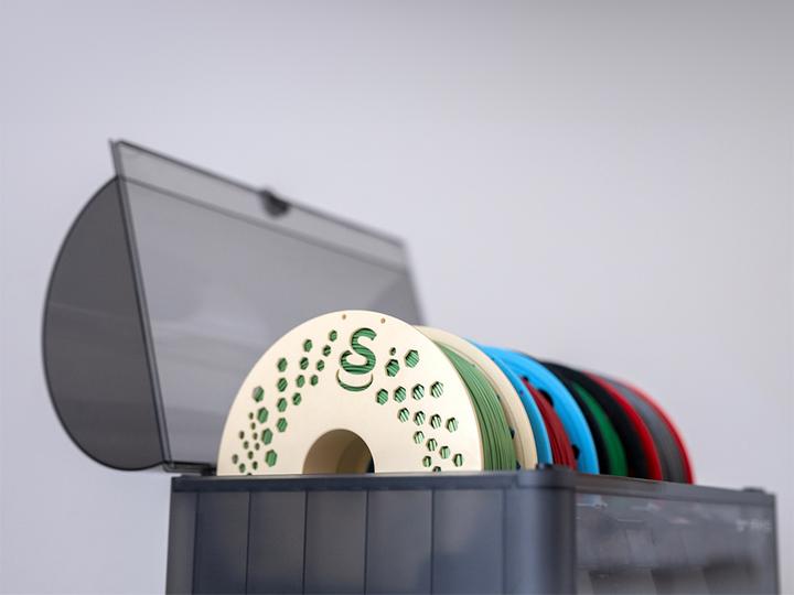 Actual product image Filament Premium PLA Refill Navy Blue 1kg 1.75mm (PLA, 1.75 mm, 1000 g, Blue)