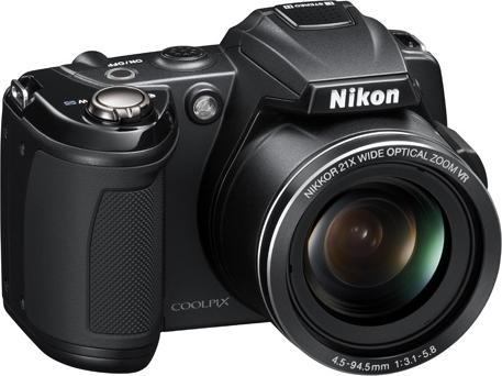 Actual product image Nikon Coolpix L120, 14MP, 21x WW zoom, HD movies, black (14.48 Mpx, 1/2,3'')