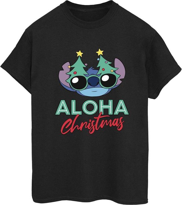 Disney Lilo And Stitch Christmas Tree Shades TShirt (XXL)