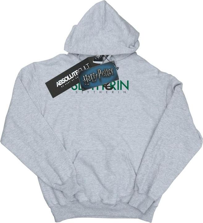 Produktbild Slytherin Text Kapuzenpullover Mädchen (152, 158)