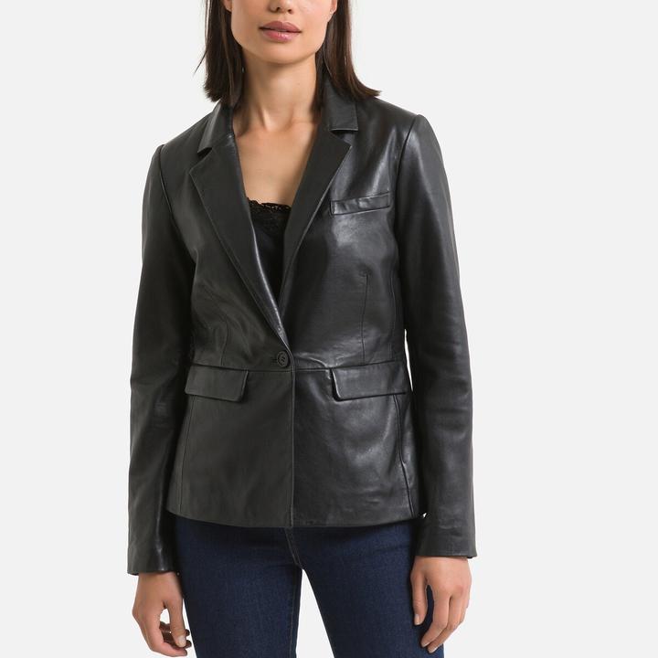 Immagine prodotto Anne Weyburn Blazer in vita in pelle di agnello (40)