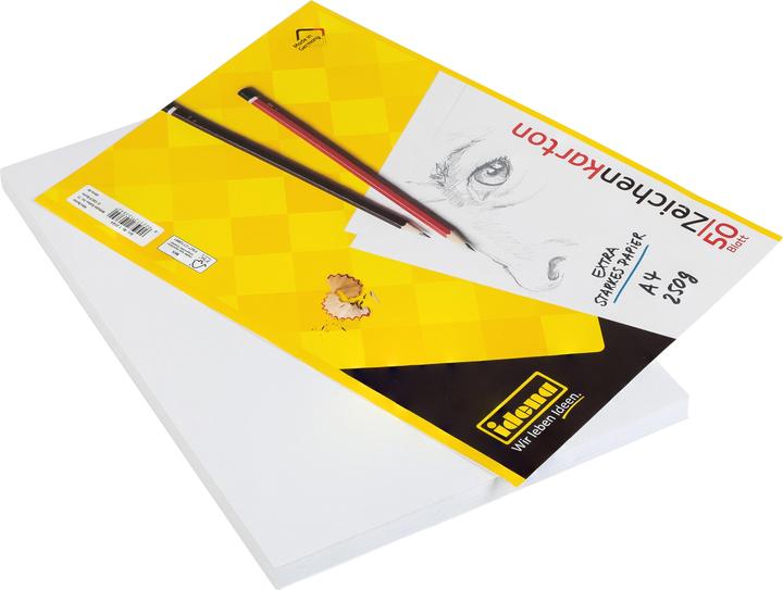 Actual product image Idena Drawing cardboard A4 50 sheets 250g FSC mix (250 g/m², 50 x)