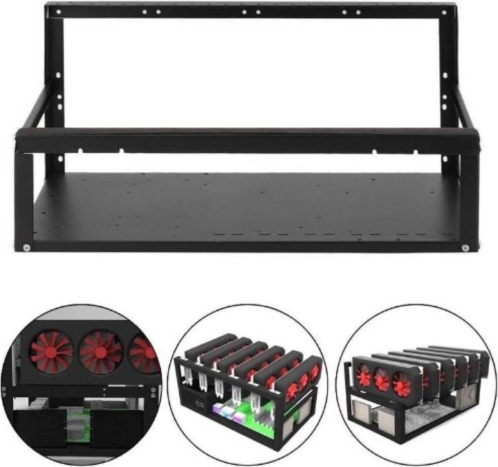Image du produit PowerGuard GPU Mining Rig Case