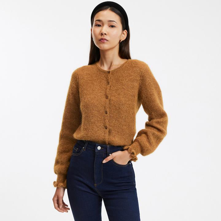 Produktbild La Redoute Collections Strickjacke aus Alpakamix (XL)