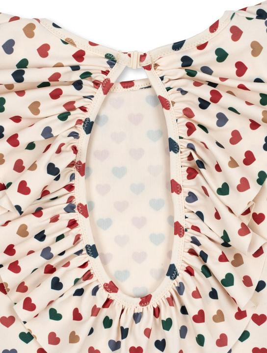 Produktbild Konges Slojd Manuca LangarmBadeanzug Coeur Coloré (74)