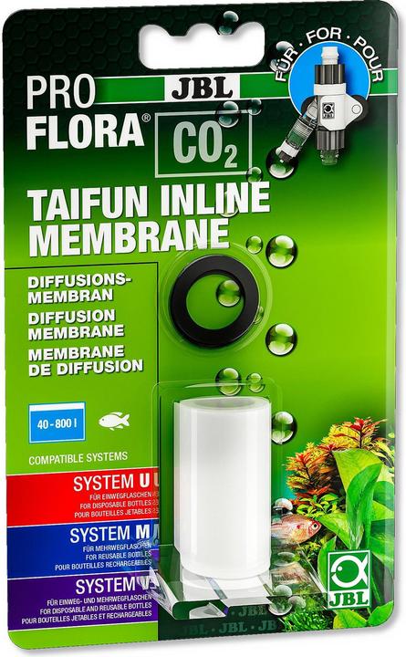 Actual product image JBL Aquaristik und Terraristik ProFlora CO2 Taifun Inline Membrane, 12/16, 16/22, 19/25 (Aquarium cleaning)