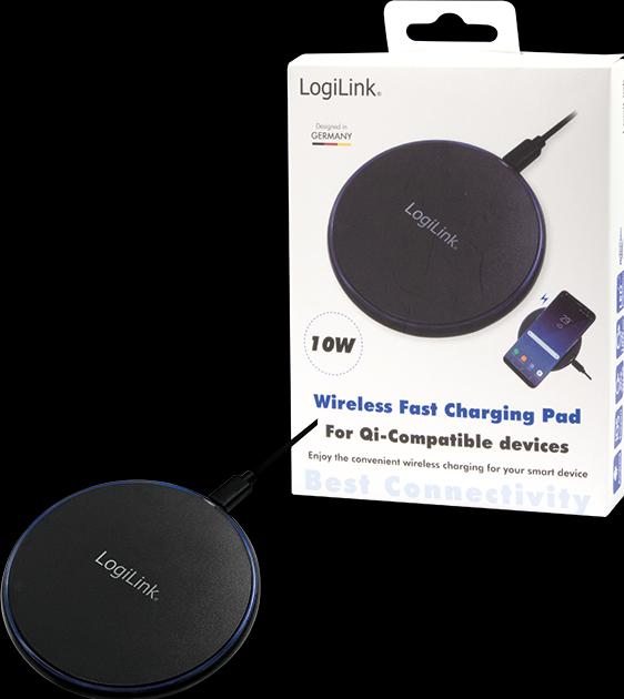 Actual product image LogiLink Cordless charger (10 W)