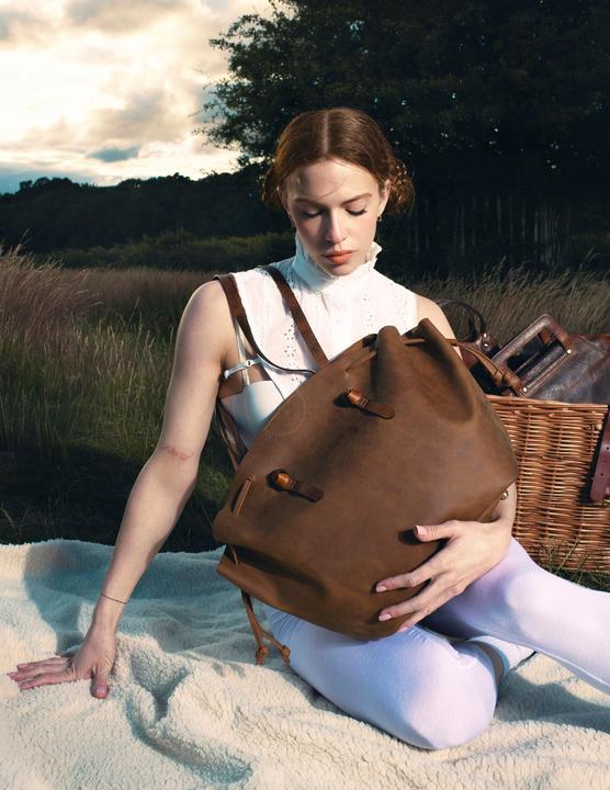Immagine prodotto Only-Bags.Store Borsa in pelle, borsa a tracolla, borsa a manico alto, regalo di Natale