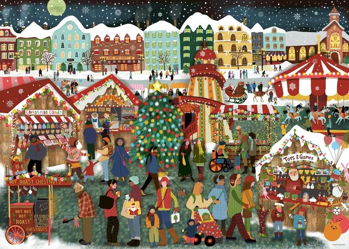 Image du produit Ravensburger Puzzle da 1000 Pezzi - Mercatino di Natale (1000 pièces)