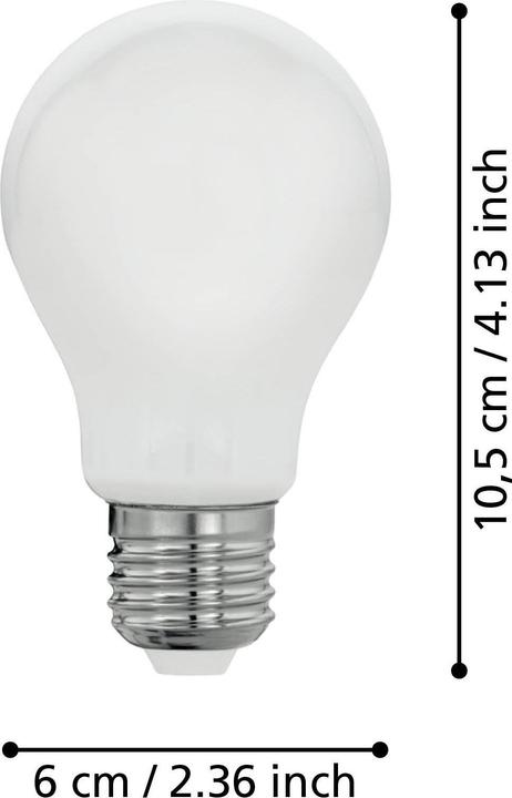 Image du produit EGLO Sources lumineuses (E27, 7 W, 806 lm, 1 x, E)