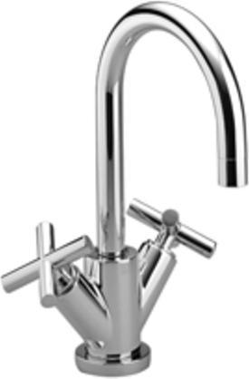 Dornbracht Tara Einloch Waschtischbatterie, mit Ablaufgarnitur, Ausladung 135 mm, 22512892