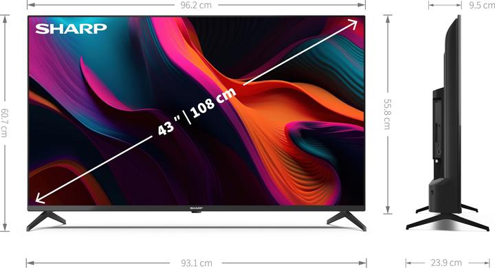 Immagine prodotto Sharp 43GL4260E (43", LED, 4K, 2023)