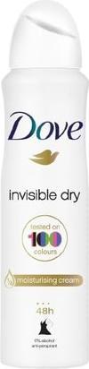 Actual product image Dove Deodorant Spray 48h Invisible White Alcohol-Free for Women with 100% Natural Nut Oil and 1/4 Mo (Spray, 200 ml)
