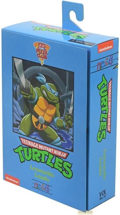 Produktbild Neca Teenage Mutant Ninja Turtles (Cartoon) Actionfigur Ultimate Leonardo VHS 18 cm