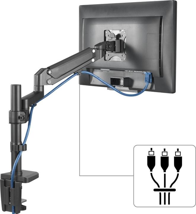 Produktbild Hama Monitorarm (Tisch, 35.04")