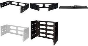Image du produit LogiLink W02B40B Support mural 48,30 cm (19") 2 U, noir