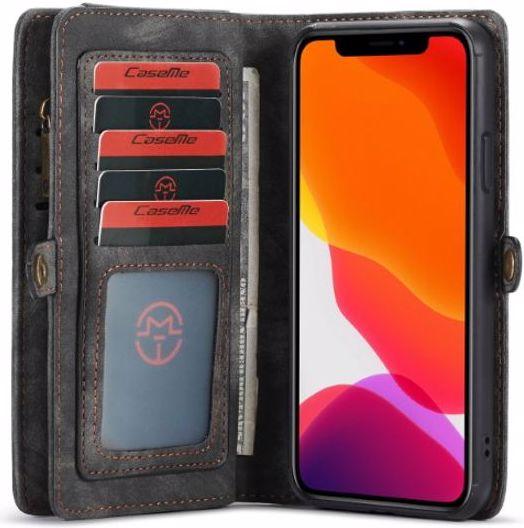 Produktbild Caseme Leder Portemonnaie mit Plastik Hülle (Apple iPhone 11 Pro Max)