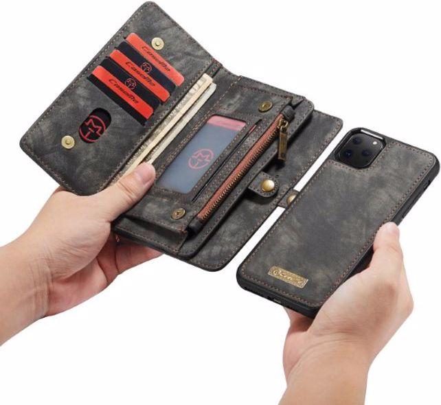 Produktbild Caseme Leder Portemonnaie mit Plastik Hülle (Apple iPhone 11 Pro Max)