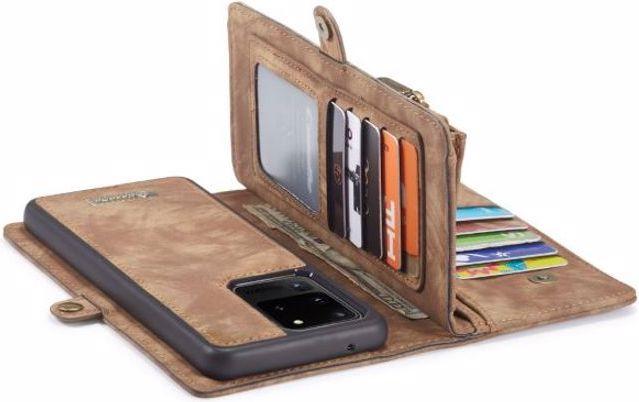 Immagine prodotto Caseme Portafoglio in pelle con copertura in plastica (Samsung Galaxy S20 Ultra)